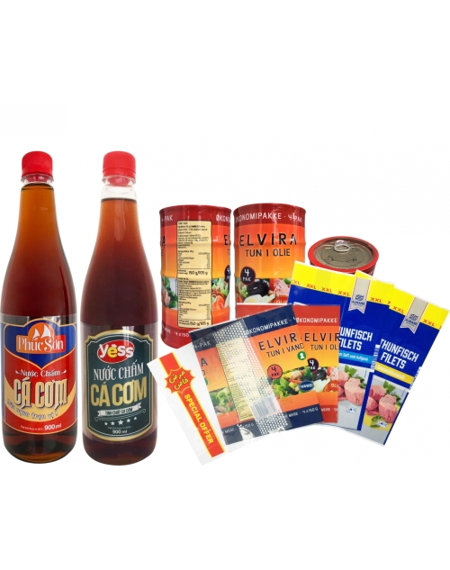 Màng co gia vị và đồ hộp